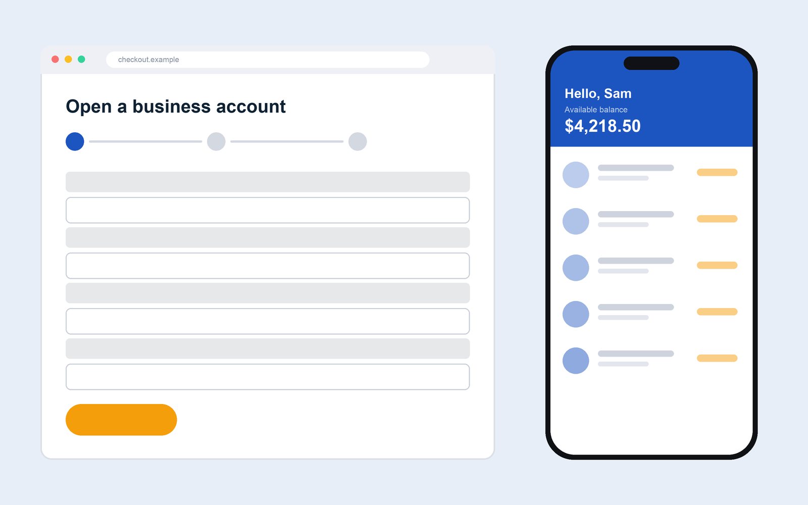 Opening a business account online: Fintech case study (Web) by Daniel Reyes