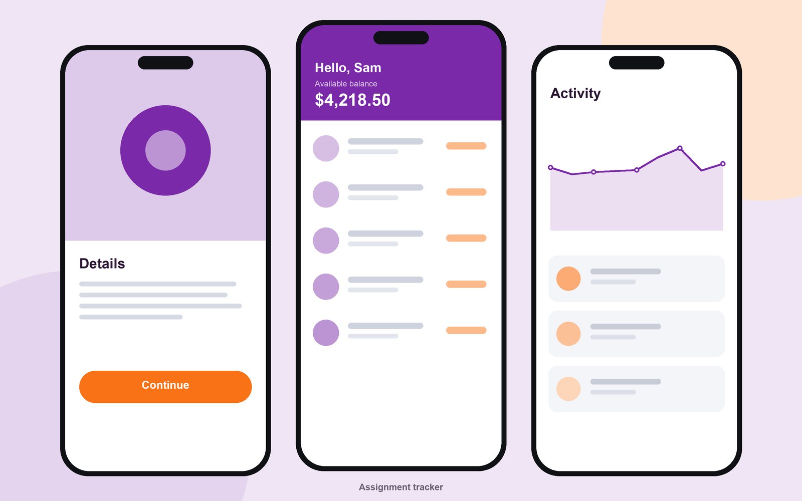 Assignment tracker for teachers: Education case study (iOS, Web) by Jordan Whitfield