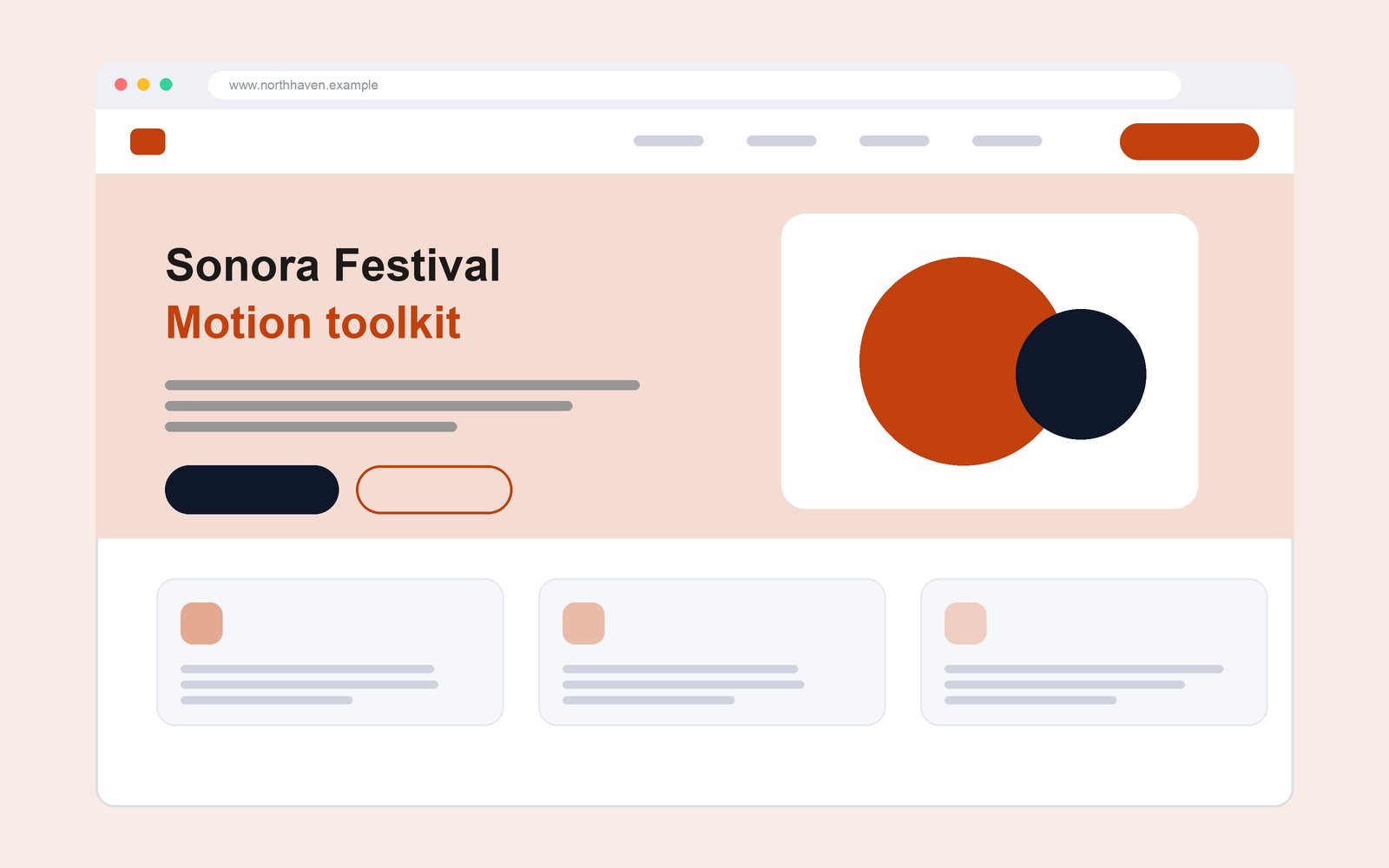 Sonora Festival motion toolkit: Media and entertainment case study (Web) by Tomás Ibarra