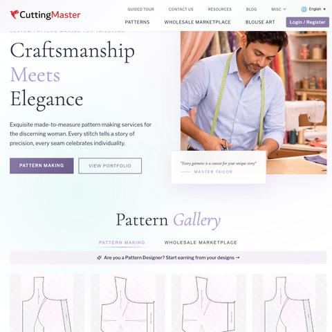CuttingMaster: made-to-measure pattern making